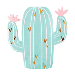 Cactus Shaped Napkins