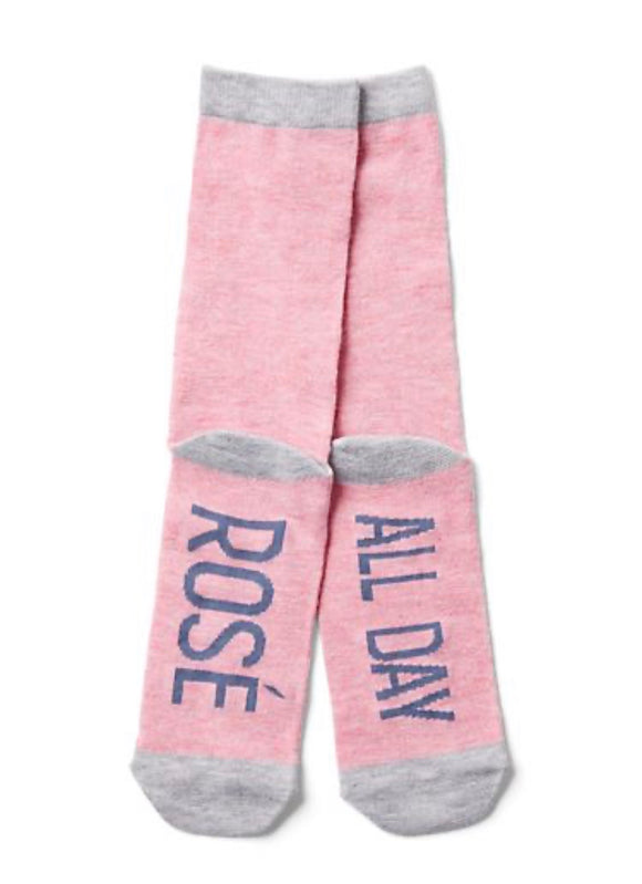 Rosé All Day Socks